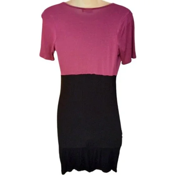 Size 10 MATERNITY Faux Wrap Nursing Stretchy Dress - Picture 5 of 6